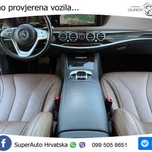 Mercedes S 350d Aut. 286 KS, ZRAČNI+ACC+LED+360+4xGR SJED+HEAD+PANO