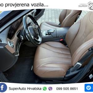 Mercedes S 350d Aut. 286 KS, ZRAČNI+ACC+LED+360+4xGR SJED+HEAD+PANO