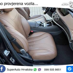 Mercedes S 350d Aut. 286 KS, ZRAČNI+ACC+LED+360+4xGR SJED+HEAD+PANO
