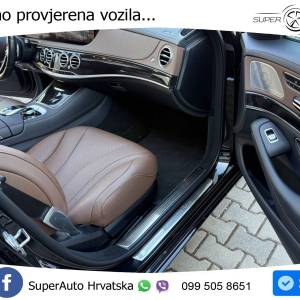 Mercedes S 350d Aut. 286 KS, ZRAČNI+ACC+LED+360+4xGR SJED+HEAD+PANO