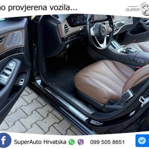 Mercedes S 350d Aut. 286 KS, ZRAČNI+ACC+LED+360+4xGR SJED+HEAD+PANO