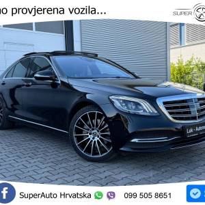 Mercedes S 350d Aut. 286 KS, ZRAČNI+ACC+LED+360+4xGR SJED+HEAD+PANO