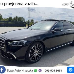 Mercedes S 350d Lang AMG 286 KS, ZRAČNI+ACC+4xGR SJED+360+PANO