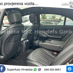 Mercedes S 350d Lang AMG 286 KS, ZRAČNI+ACC+4xGR SJED+360+PANO