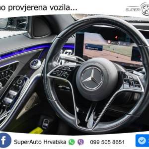 Mercedes S 400d 4M Aut. 330 KS, ZRAČNI+ACC+360+LED+4xGR SJED+HEAD+PANO