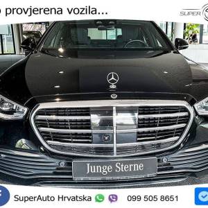 Mercedes S 400d 4M Aut. 330 KS, ZRAČNI+ACC+360+LED+GR SJED+HEAD+VIRT