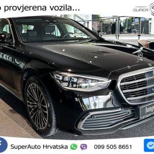 Mercedes S 400d 4M Aut. 330 KS, ZRAČNI+ACC+360+LED+GR SJED+HEAD+VIRT