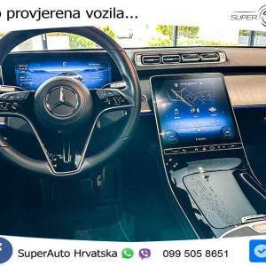 Mercedes S 400d 4M Aut. 330 KS, ZRAČNI+ACC+360+LED+GR SJED+HEAD+VIRT