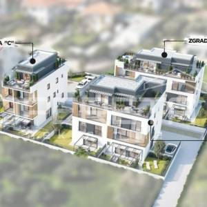 Moderan stambeni projekt u Kaštel Kambelovcu, 107 m2, drugi kat