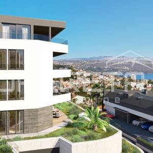 Moderan stan s natkrivenom terasom u novogradnji – Opatija