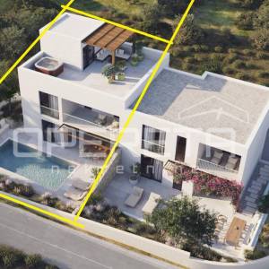 Moderna duplex kuća s bazenom i krovnom terasom u Vodicama