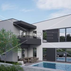 Moderna dvojna kuća u Ližnjanu s bazenom – savršena za odmor i investiciju!