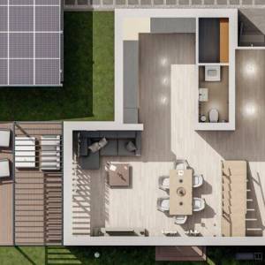 Moderna kuća u Dardi, površine 112,21m2!
