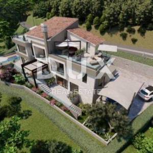 MOŠĆENIČKA DRAGA - Vila u izgradnji s prekrasnim pogledom