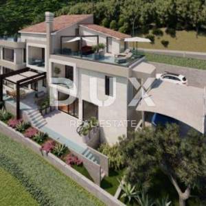 MOŠĆENIČKA DRAGA - Zemljište s građevinskom dozvolom, pogled na more!