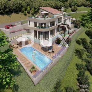 MOŠĆENIČKA DRAGA - Zemljište s građevinskom dozvolom, pogled na more!
