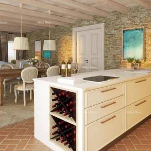 Motovun – Građevinsko zemljište 1.965 m² s projektom vile i pogledom na prirodu