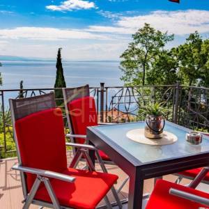 Najam, Opatija, etaža 140.08m2, 3s+db, 2 lođe + terasa, pogled na more