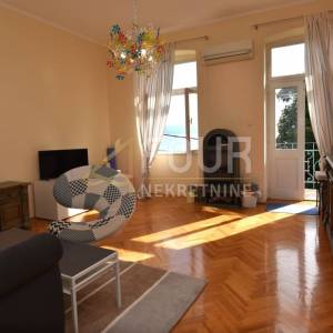 Najam, Opatija, etaža, 60.40m2, 1s+db, balkon+terasa, pogled na more