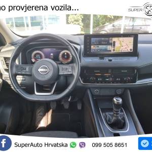 Nissan Qashqai 1.3 DIG-T N-Connecta 140 KS, REG 07/26 ACC+360+GR SJED+LED+VIRT