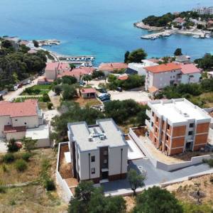 Novalja, Jakišnica, apartman, 66m2, s pogledom na more