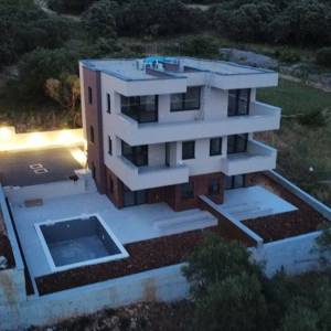 Novalja, Jakišnica, apartman, 66m2, s pogledom na more