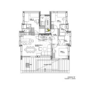 NOVALJA, JAKIŠNICA - Luksuzan Penthouse 123 m2 s pogledom na cijeli zaljev