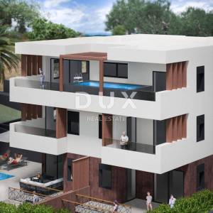 NOVALJA, JAKIŠNICA - Luksuzan Penthouse 123 m2 s pogledom na cijeli zaljev