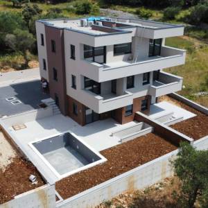 Novalja, Jakišnica, penthouse apartman s pogledom na more