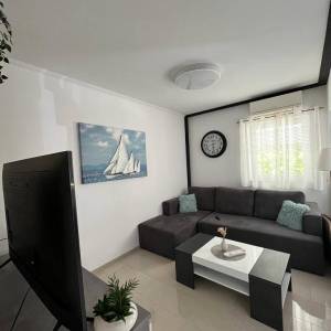 Novalja, Orlje, trosobni apartman, 67.63m2, pogled na more