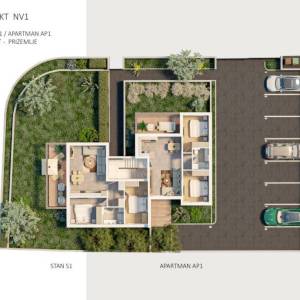 Novalja, projekt Olive Tree, 74 M2, BLIZINA CENTRA I GRADSKE PLAŽE