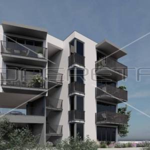 Novi stan S2 s pogledom na more, 63,27 m2, u Primoštenu
