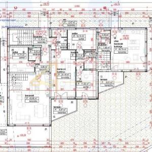 Novi Vinodolski, 63.13m2, 2s+db, terasa, moderna novogradnja