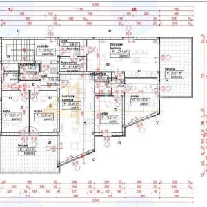 Novi Vinodolski, 71.48m2, 2s+db, terasa, moderna novogradnja