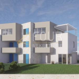 Novi Vinodolski, 71.48m2, 2s+db, terasa, moderna novogradnja