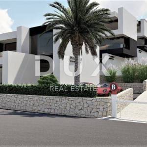 NOVI VINODOLSKI - Zemljište s projektom za luksuznu vilu 350m od mora