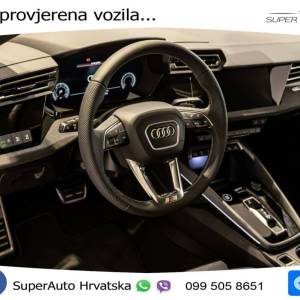 NOVO Audi A3 35 TDI S tronic 2xS line 150 KS, ACC+KAM+LED+GR SJED+PANO+HEAD