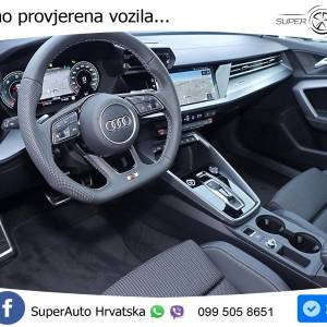 NOVO Audi A3 35 TDI S tronic 2x S line 150 KS, ACC+KAM+GR SJED+PANO+ASIST