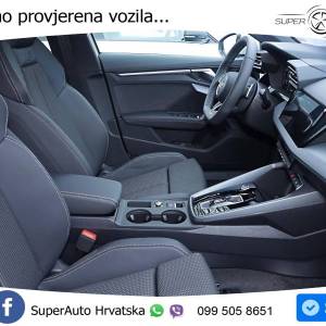 NOVO Audi A3 35 TDI S tronic 2x S line 150 KS, ACC+KAM+GR SJED+PANO+ASIST