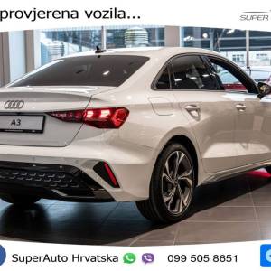NOVO Audi A3 35 TDI S tronic S line 150 KS, ACC+KAM+LED+GR SJED+VIRT+NAVI+ASIST