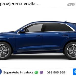 NOVO Audi Q8 55 TFSI 2xS line 340 KS, ZRAČNI+MATRIX+GR SJED+PANO+21"
