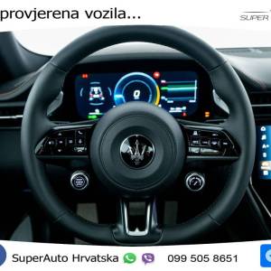 NOVO Maserati GranTurismo Folgore 92.5 kWh AWD 762 KS, MATRIX+GR SJED+360+HEAD