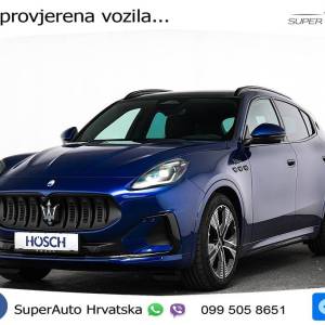 NOVO Maserati Grecale Folgore 105 kWh AWD 558 KS, MATRIX+4xGR SJED+360+PANO