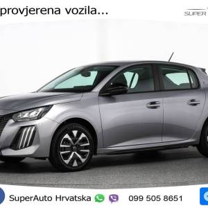 NOVO Peugeot e-208 50 kWh Active 136 KS, LED+TEM+PDC+16"