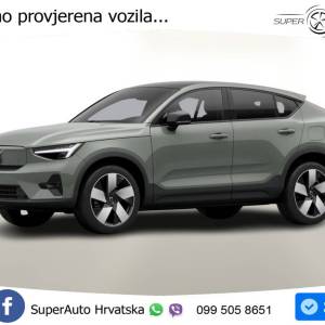 NOVO Volvo C40 Recharge Twin Motor Ultimate 408 KS, PixelLED+PILOT+GR SJED+360