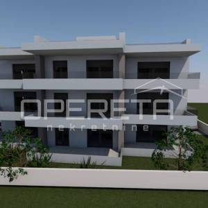 Novogradnja, Dvosoban stan s natkrivenom terasom, 64 m², 1. kat, Murvica