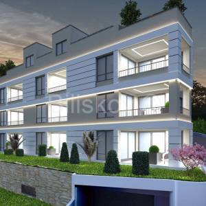 Novogradnja, Opatija, 3-soban stan, 1GPM, vrt 73,52m2