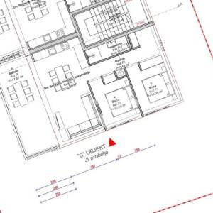 Novogradnja u Staroj Novalji - 2sb s velikom terasom i otvorenim pogledom na mor