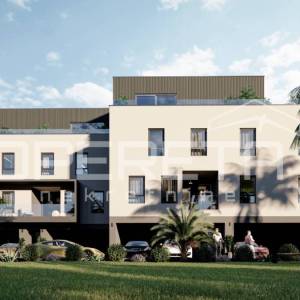 Novogradnja u Vrboskoj (Hvar) – stan na drugom katu s terasom