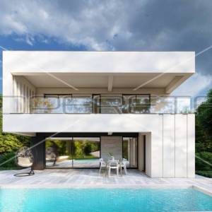 Novoizgrađena Vila s Bazenom, 220 m², Murvica kod Zadra